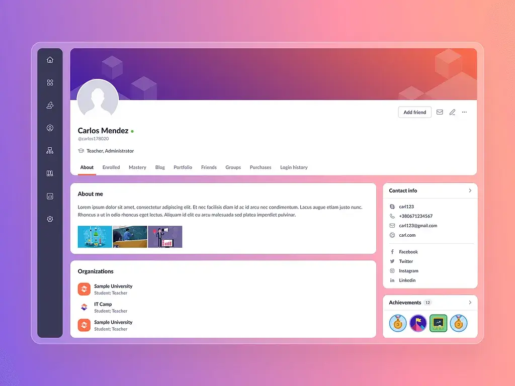 Biashara CRM project preview